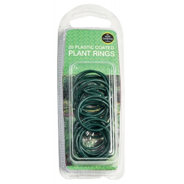 Anneaux de plantes plastique lot de 25