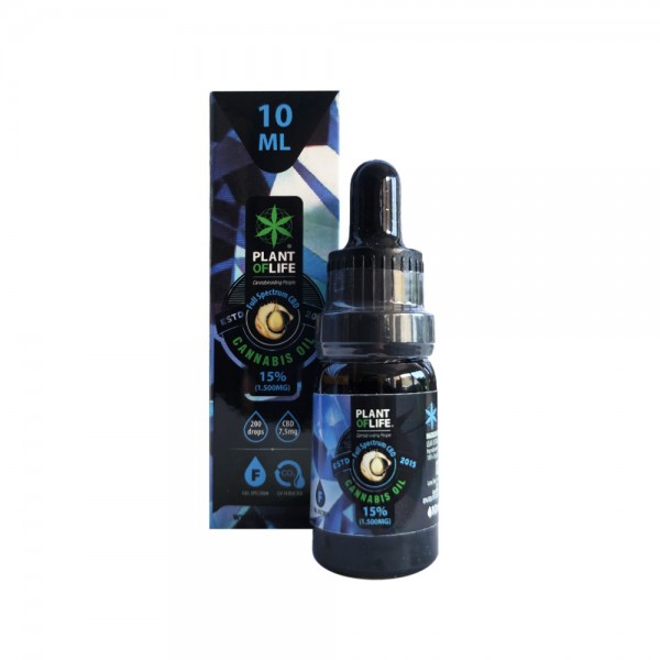 Huile CBD 15% full spectrum | PLANT OF LIFE