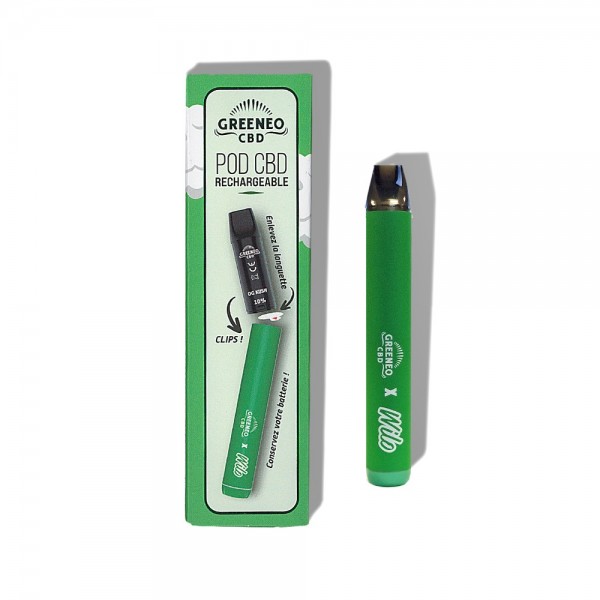 Vape pen CBD 10% OG Kush | GREENEO sans nicotine