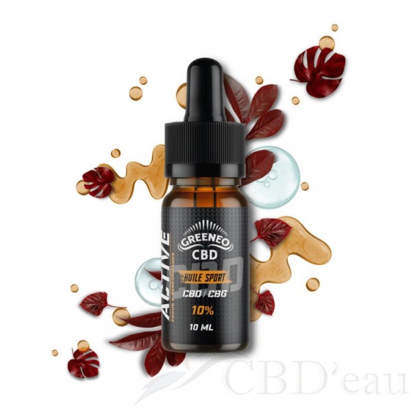 Huile CBD & CBG 10% active | GREENEO