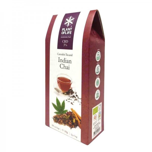 Thé CBD bio indian chai | PLANT OF LIFE